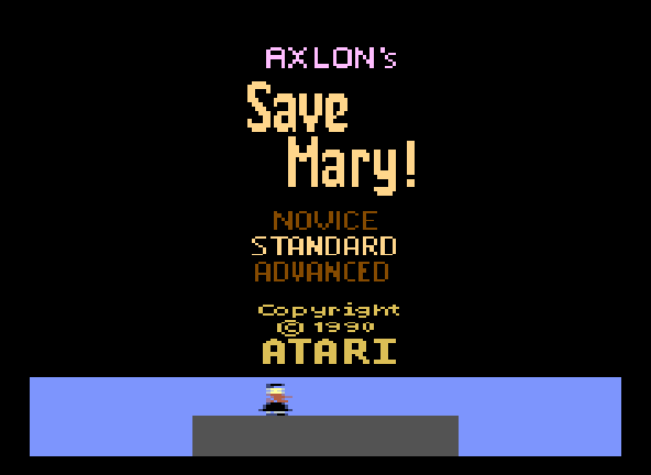 Save Mary (prototype) Title Screen